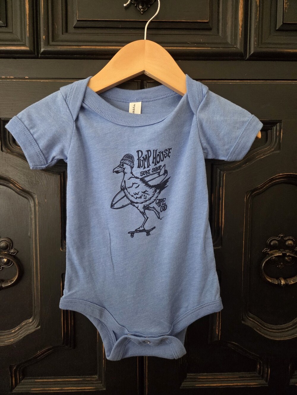 Pump House Surf Shop Onsie 3-6m